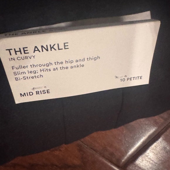 Ann Taylor Black Ankle Pants - Picture 3 of 6